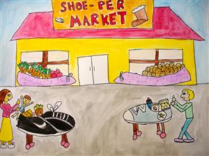 shoe 14 